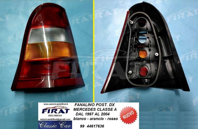 FANALINO MERCEDES CLASSE A W168 POST.DX